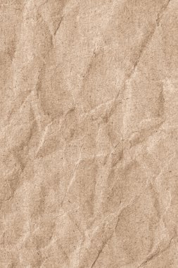 Bej çizgili Kraft kağıt kaba buruşuk Grunge doku geri dönüşüm