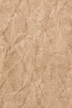 Bej çizgili Kraft kağıt kaba buruşuk Grunge doku geri dönüşüm