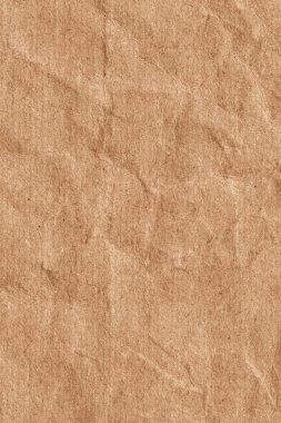 Kahverengi Kraft kağıt kaba buruşuk Grunge doku geri dönüşüm