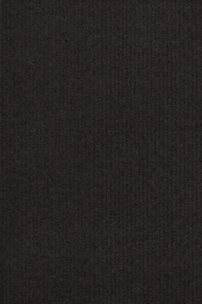 Recyceln Holzkohle schwarz gestreiftes Kraftpapier grobe Grunge-Textur — Stockfoto