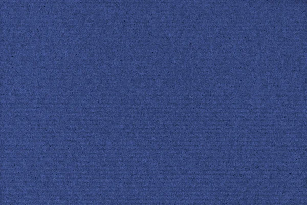 Recycle Navy Blue Striped Kraft Paper Coarse Grunge Texture — Stock Photo, Image