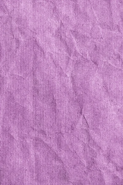 Recycle Purple Kraft Paper Coarse Crumpled Grunge Texture — Stockfoto