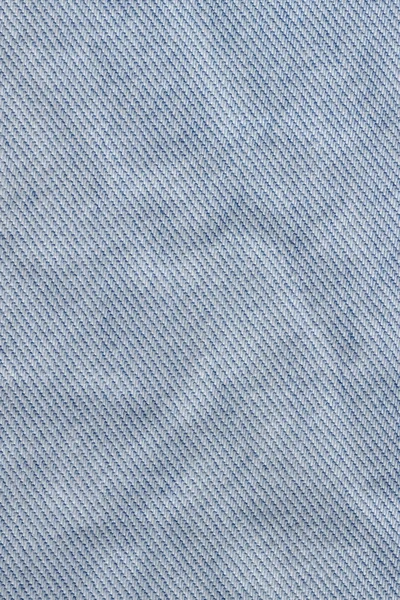 Blassblaue Jeans zerknitterte Grunge-Textur — Stockfoto