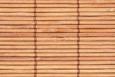 Bambu hasır kırmızı koyu sarı doku