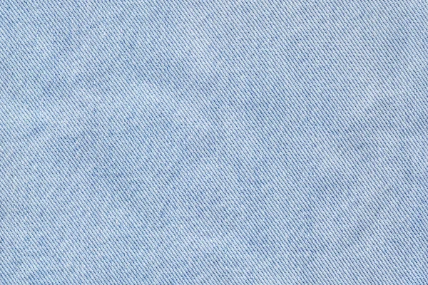 Blassblaue Jeans zerknitterte Grunge-Textur — Stockfoto