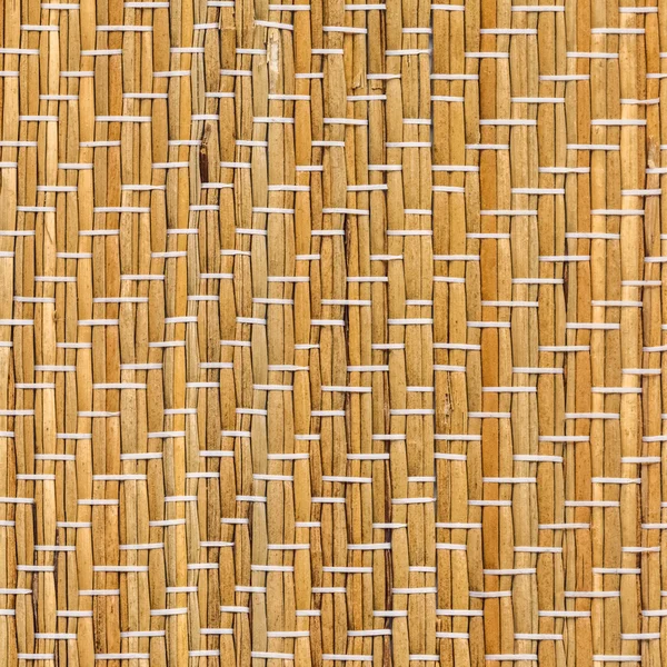 Estera de paja Ocher Grunge Textura — Foto de Stock