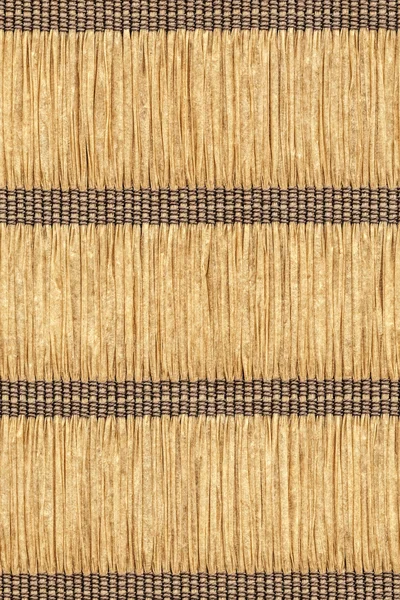 Parchment Mat Interwoven Creased Ocher Grunge Texture — Stock Photo, Image