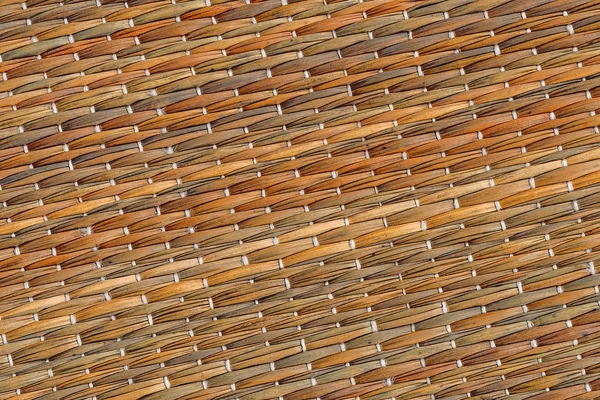 Многоцветная текстура соломенного коврика — стоковое фото
