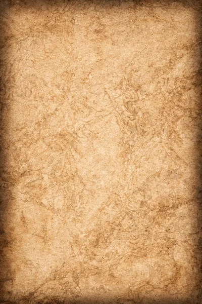 Recycle Ocher Paper Coarse Grain Vignette Grunge Texture Sample