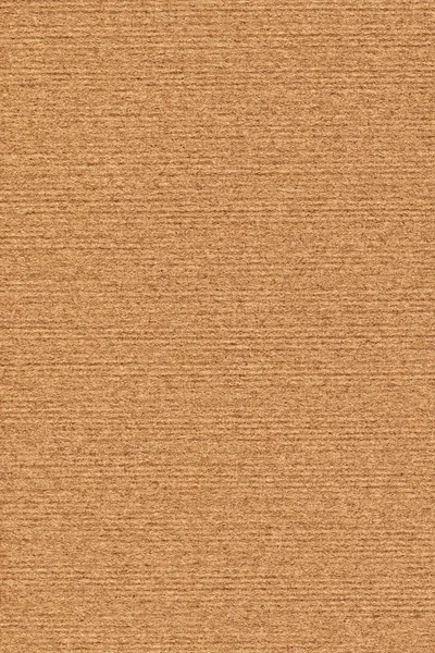 Reciclar rayas de papel ocre grano grueso Grunge textura muestra — Foto de Stock