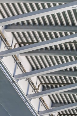 Suspension Bridge Over Ada - Modular Steel Girder Framework Detail - Belgrade - Serbia