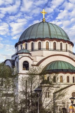 St. Sava Temple - Belgrade - Serbia clipart