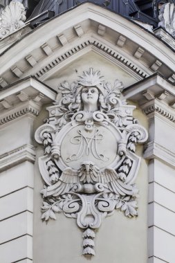 Facades of Belgrade - Facade with Coat of Arms Detail