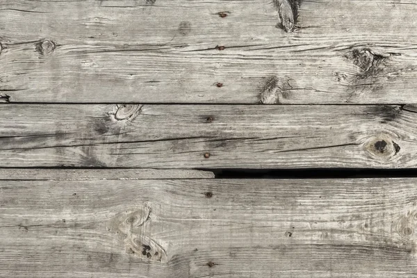 Old Weathered Rotten Cracked  Knotted Floorboards Surface Texture — Stock Photo, Image