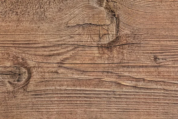 Old Weathered Cracked Knotted Plank - Detail