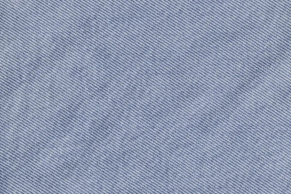 Blue Denim zerknitterte grobe Grunge-Textur — Stockfoto