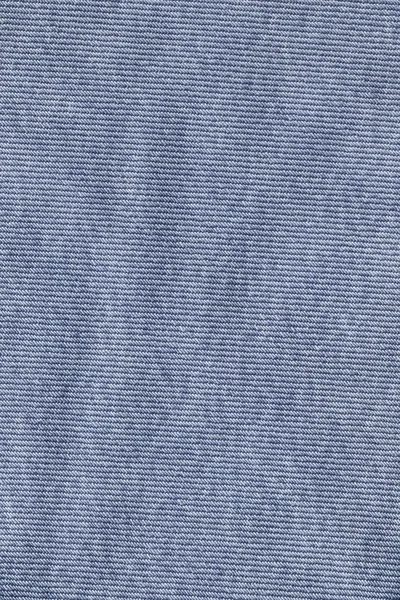 Blue Denim Crumpled Coarse Grunge Texture — Stock Photo, Image