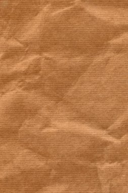Kahverengi Kraft kağıt kaba buruşuk Grunge doku geri dönüşüm