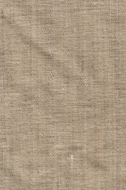 Sanatçının keten ördek kaba tahıl buruşuk Grunge doku örneği tuval