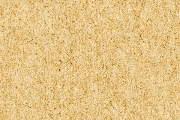 Recycle Ocher Paper Coarse Grain Grunge Texture Sample — Stock Photo, Image