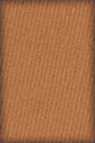 재활용 골 판지 갈색 골된 소품 Grunge 텍스처 샘플 — 스톡 사진