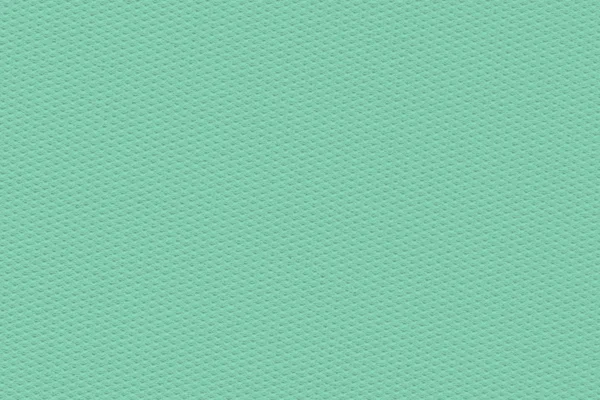 Artificial Eco Leather Pale Emerald Green Coarse Grunge Texture Sample — Stock Photo, Image