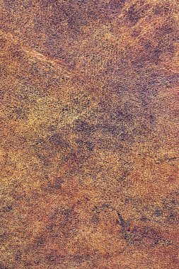 Kaba pullu Grunge doku eski yıpranmış doğal kahverengi sığır derisi buruşmuş