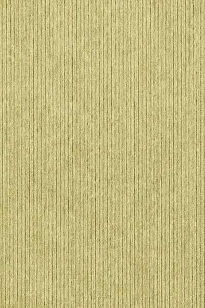 Olive Green Recycle Kraft Paper Striped Coarse Grunge Texture Sample — Stock Photo, Image