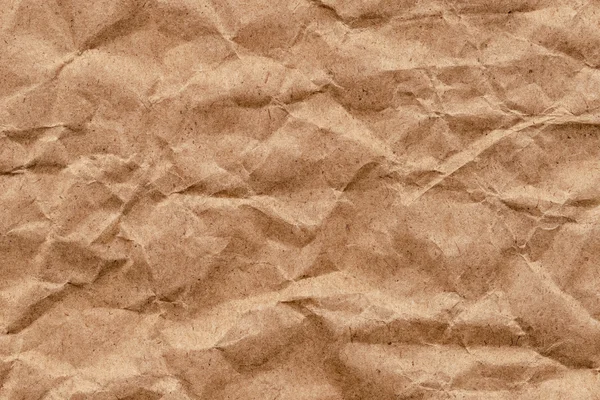 브라운 재활용 크 라프 트 종이 가방 구겨진된 Grunge 텍스처 샘플 — 스톡 사진