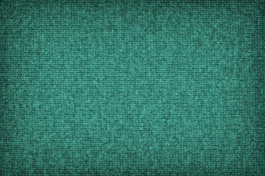 Karanlık zümrüt yeşili yün kumaş Vignette Grunge doku örneği dokuma