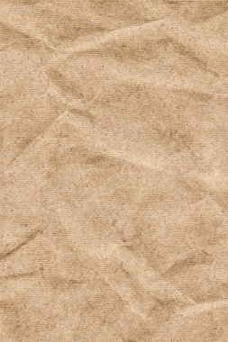 Bej Kraft çizgili kağıt kaba buruşuk Grunge doku geri dönüşüm
