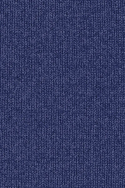 Dark Navy Blue Woven Woolen Fabric Vignette Grunge Texture Sample — Stock Photo, Image