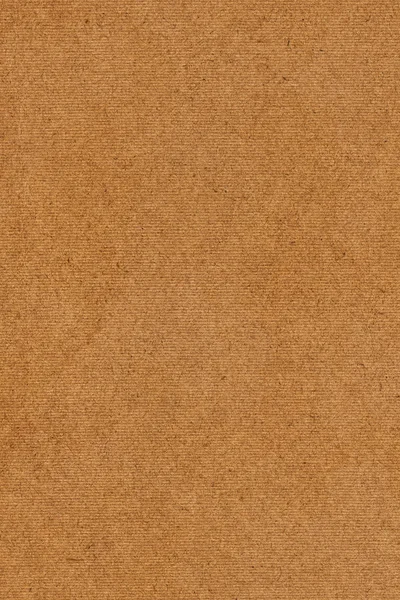 Återvinna randig mörkt ockra brun pastell papper grova korn Grunge konsistens prov — Stockfoto