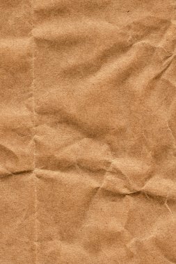 Brown geri dönüşüm Kraft kağıt bakkal çantası buruşuk doku