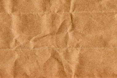 Brown geri dönüşüm Kraft kağıt bakkal çantası buruşuk doku