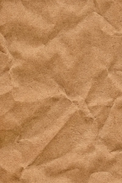 Recycler Brown Kraft papier épicerie sac froissé Grunge texture — Photo