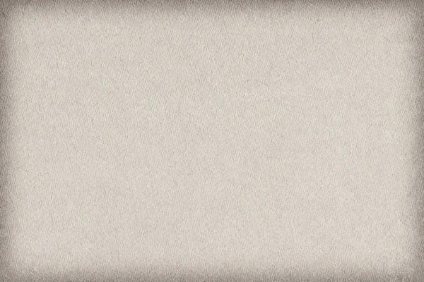 Aquarel Recycle grijsachtig Beige papier grof vignet Grunge textuur monster — Stockfoto