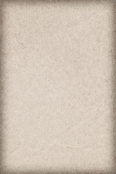 Suluboya geri dönüşüm grimsi bej kağıt kaba Vignette Grunge doku örneği — Stok fotoğraf