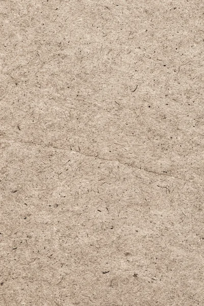 Altes Recycling beige gestreiftes Kraftpapier grobkörnige Grunge-Textur — Stockfoto