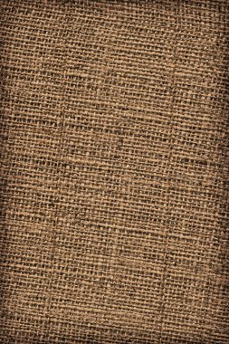 Çuval bezi tuval kaba tahıl Vignette Grunge doku detay