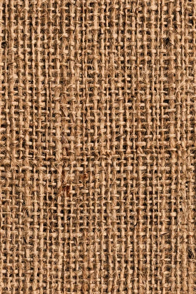 Jute Canvas grof Grunge Texture Detail — Stockfoto