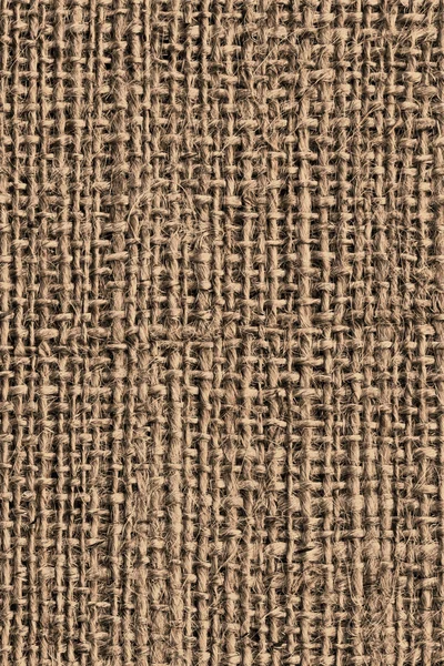 Jute Canvas grof Grunge Texture Detail — Stockfoto