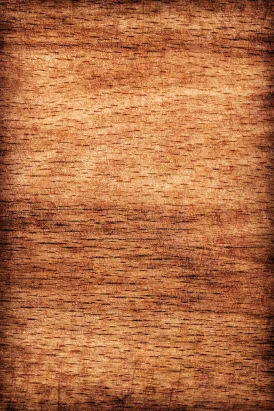 Vieille planche à découper en hêtre Vignette Grunge Texture Detail — Photo