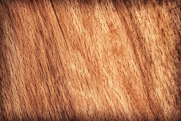 Old Beech Cutting Board Vignette Grunge Texture Detail — Stock Photo, Image