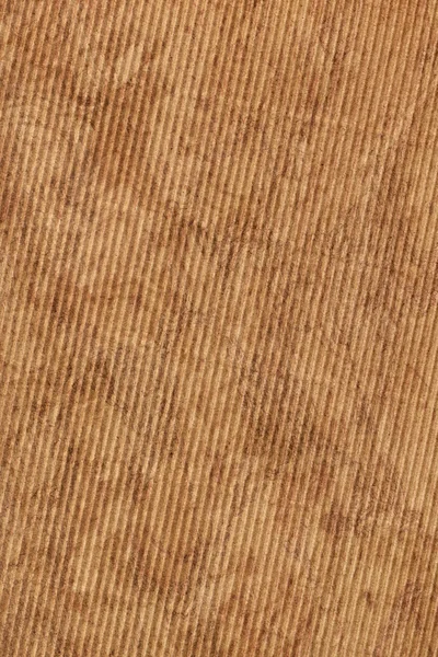 Riciclare marrone cartone ondulato grossolano sbiancato screziato Grunge Texture — Foto Stock