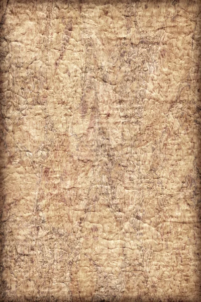 Umělec našlápnuto hrubé jutové plátno vybělené strakaté Vignette Grung — Stock fotografie