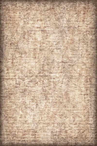 Χοντρό Γιούτα καμβάς του καλλιτέχνη που γεμάτοι λευκασμένα στίγματα βινιέτα Grung — Φωτογραφία Αρχείου