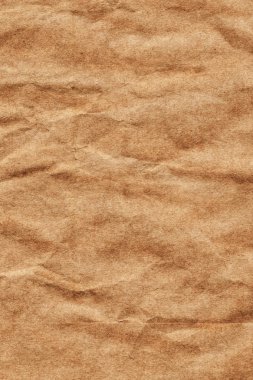 Kahverengi Kraft kağıt kaba ezilmiş buruşuk Grunge doku geri dönüşüm