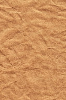Kahverengi Kraft kağıt kaba ezilmiş buruşuk Grunge doku geri dönüşüm