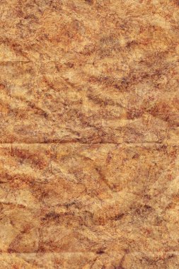 Kahverengi Kraft kağıt buruşuk geri dönüşüm tasarlamak doku